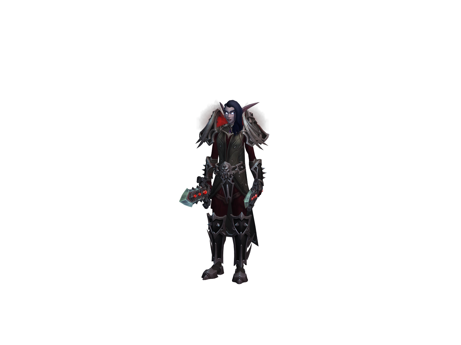 Silvercloud 3D character render
