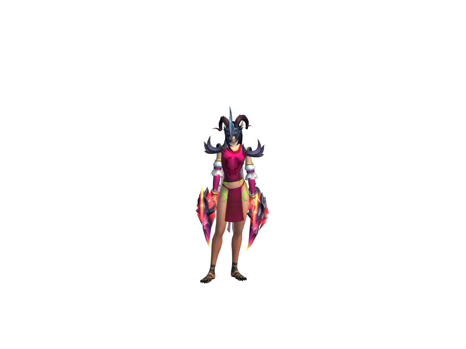 Xayahran character render