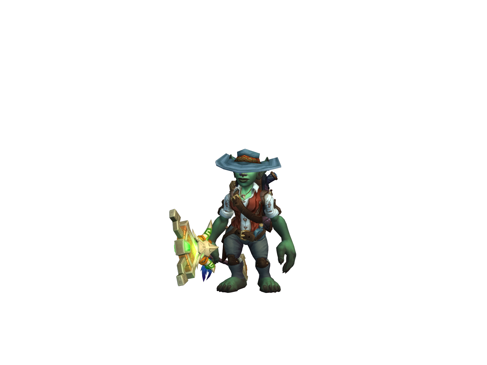 Yodå 3D character render