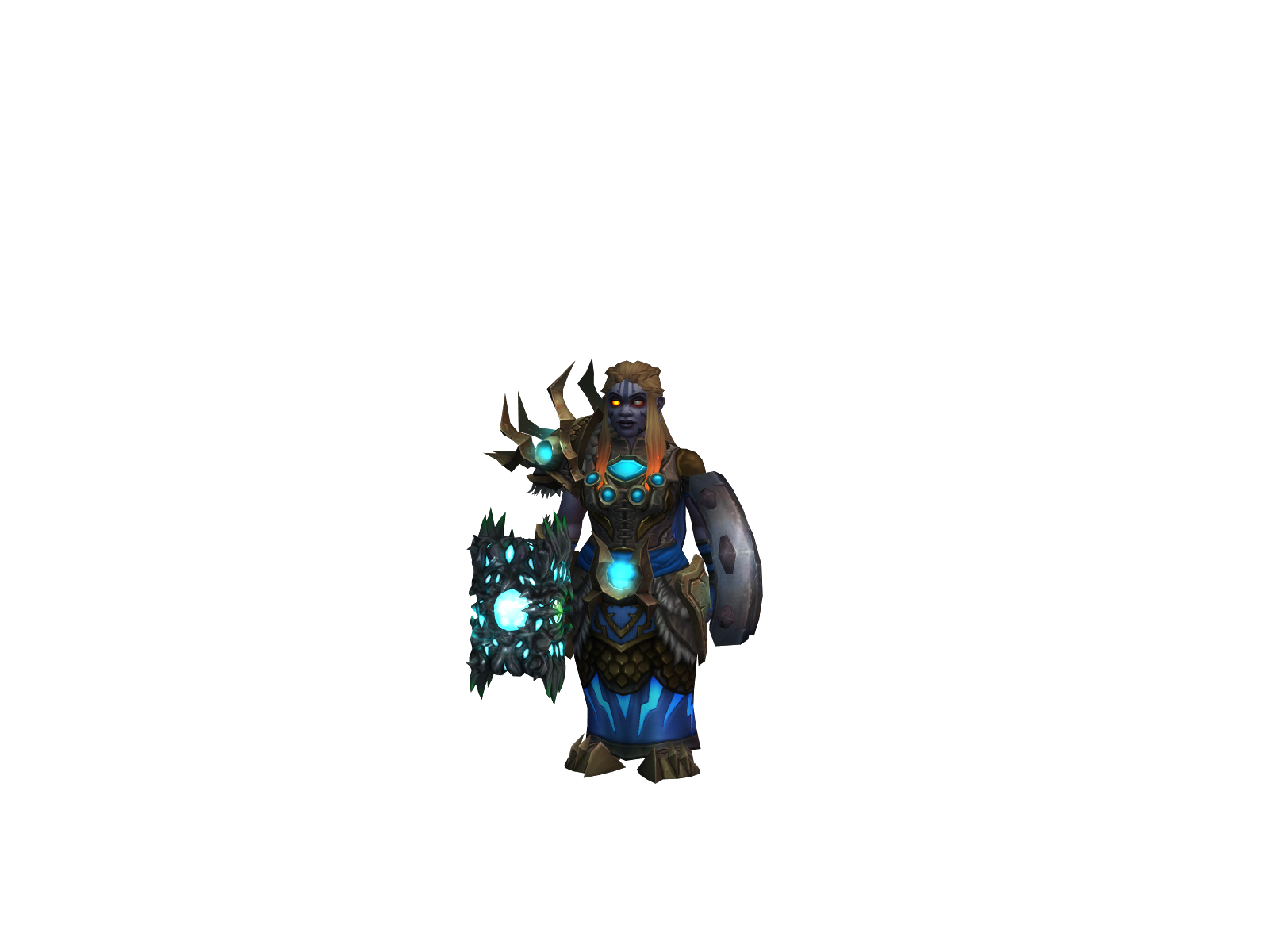 Baloumargier 3D character render