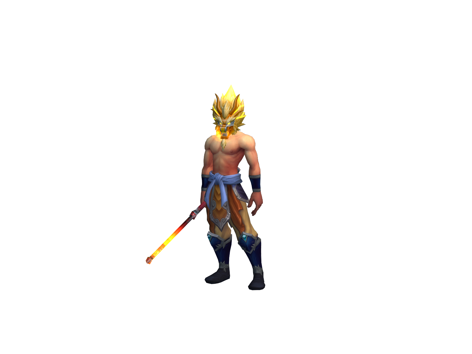 Ryukeno 3D character render