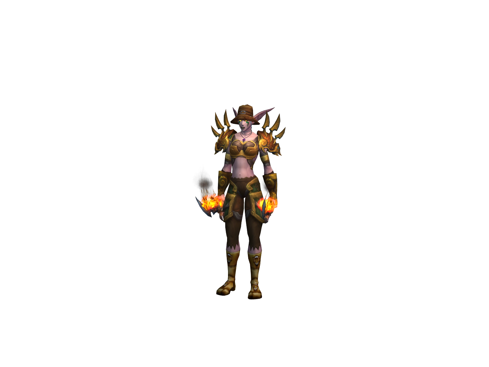 Darkvein 3D character render