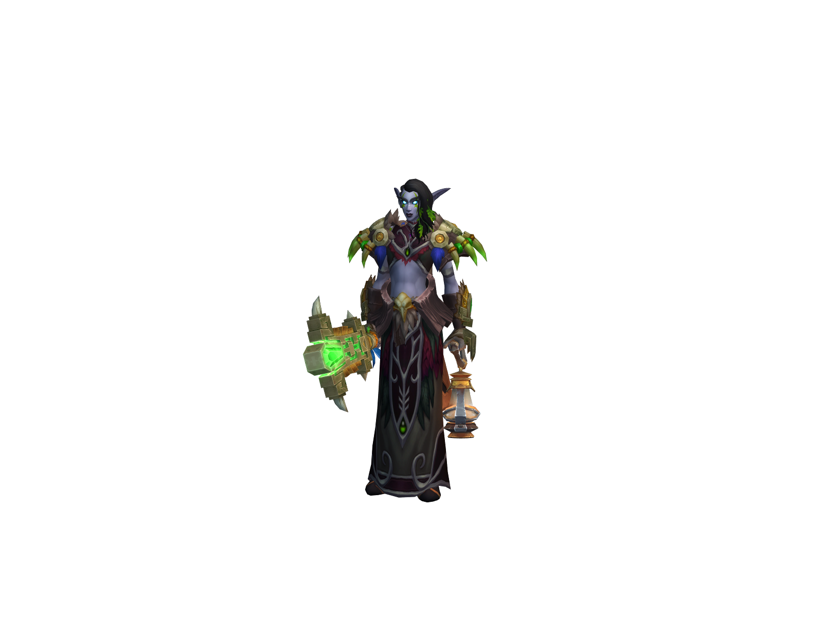 Nâlaah 3D character render