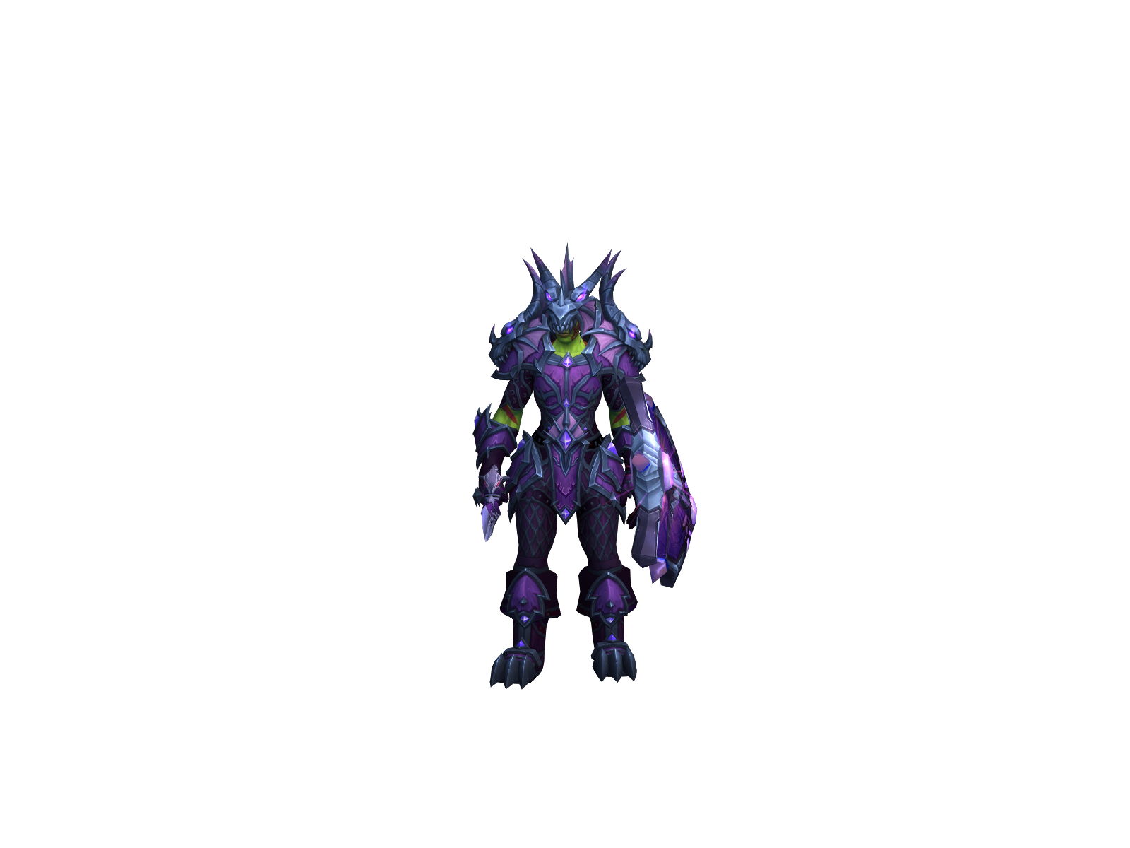 Zakgar 3D character render