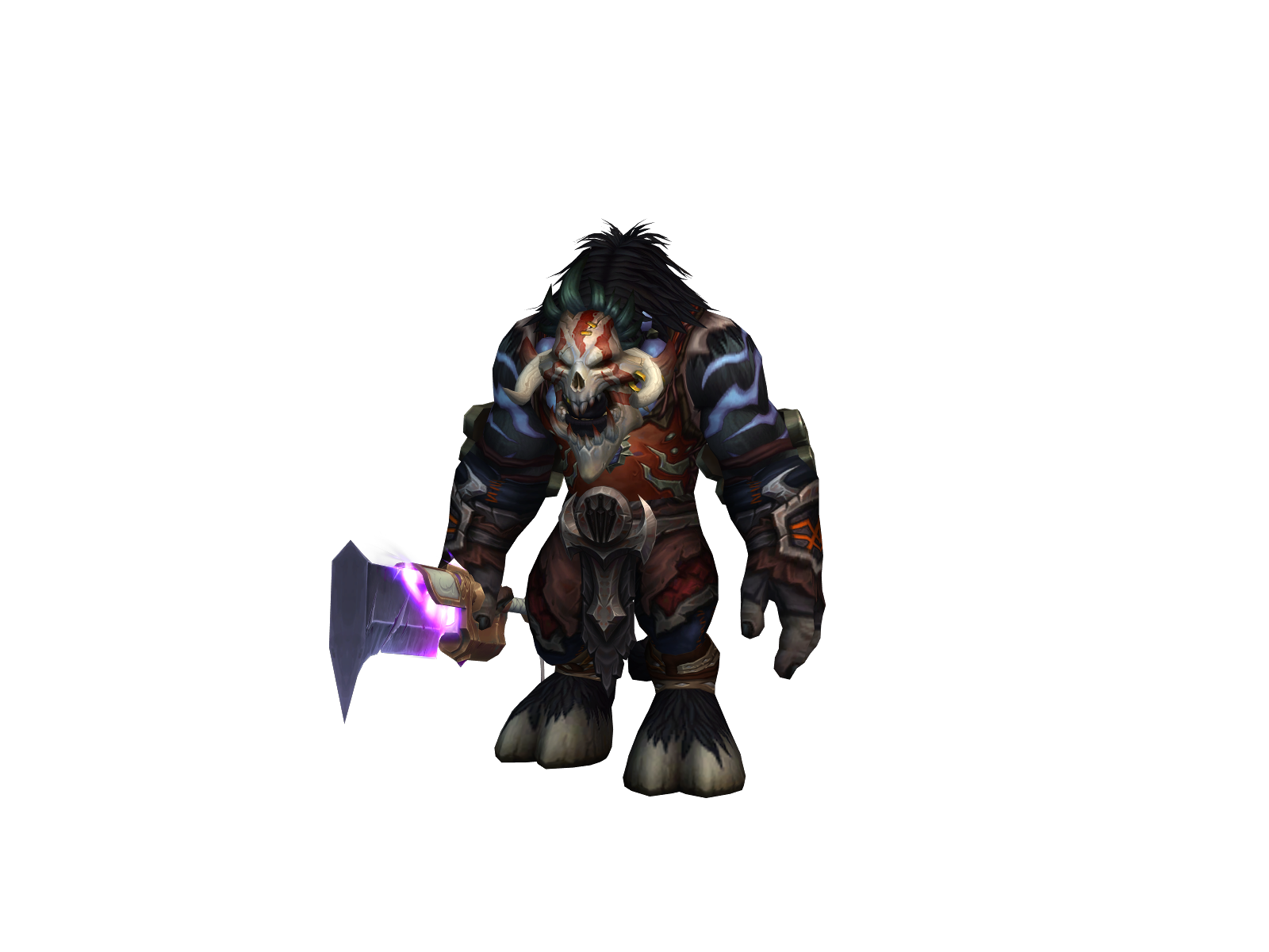 Maîtredông 3D character render