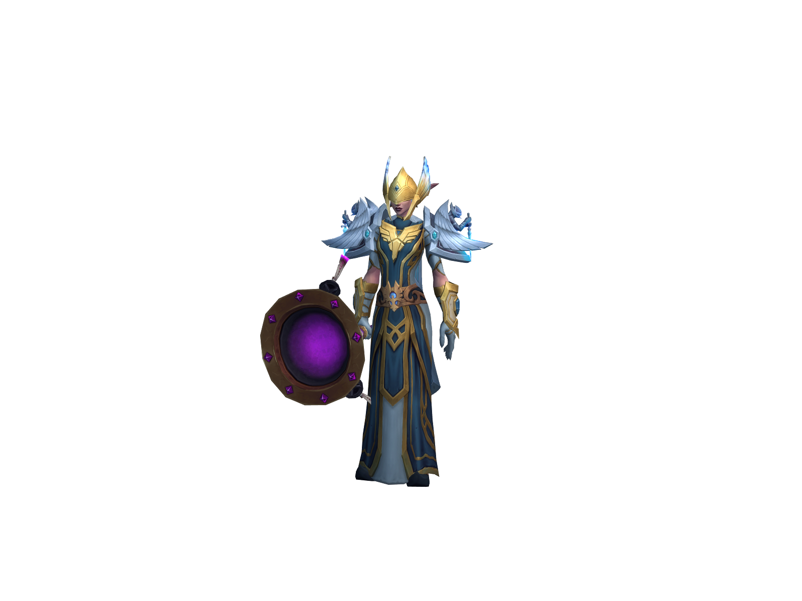 Zeena 3D character render