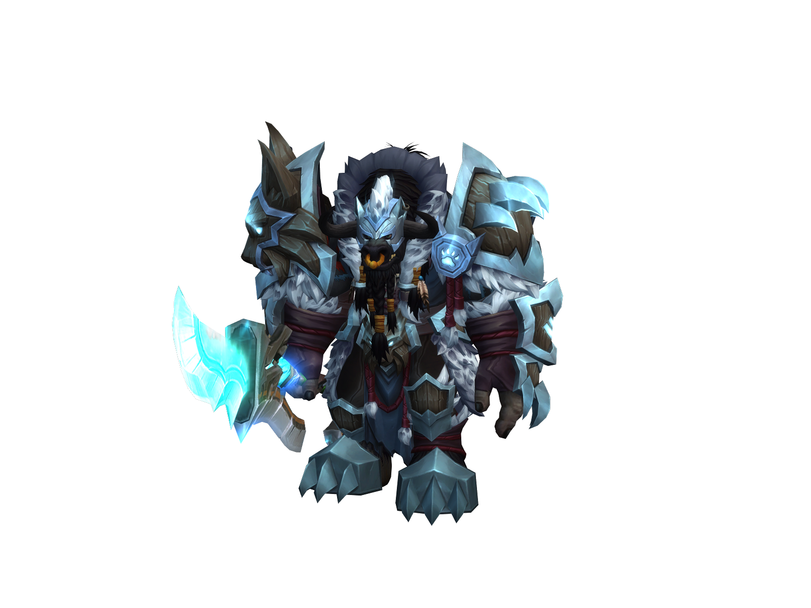 Ormanlik 3D character render