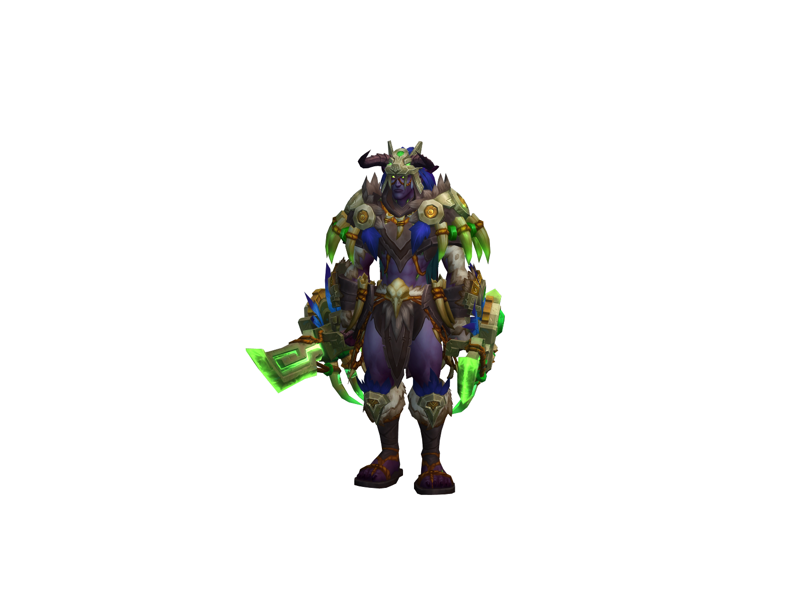 Isladh 3D character render