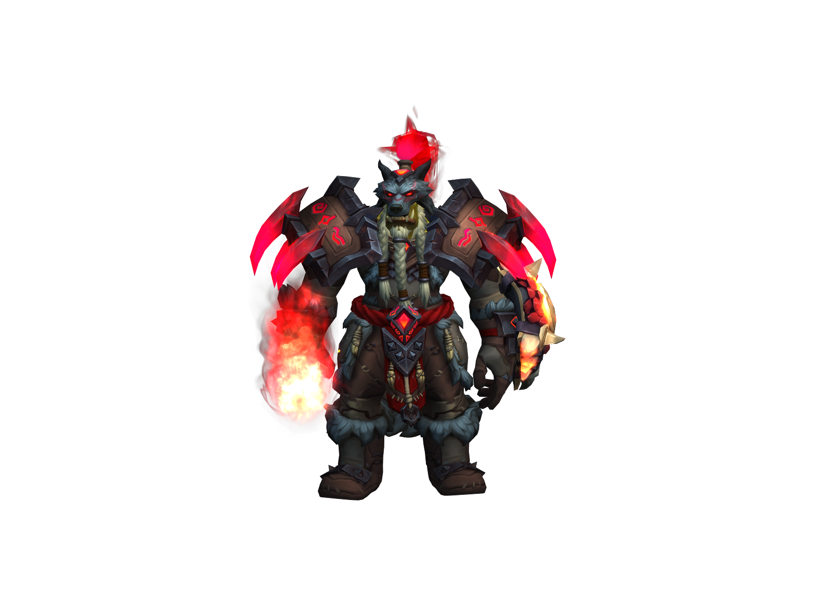 Furishamm 3D character render