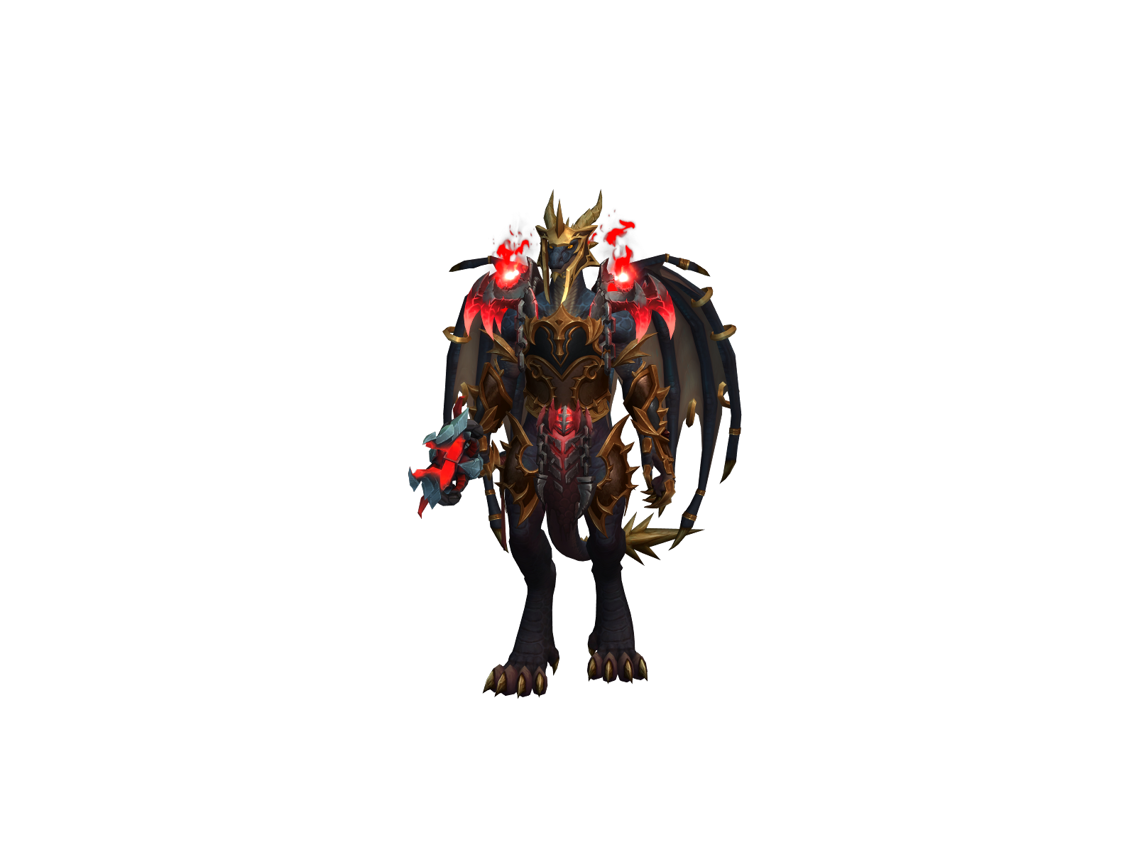 Mercör 3D character render