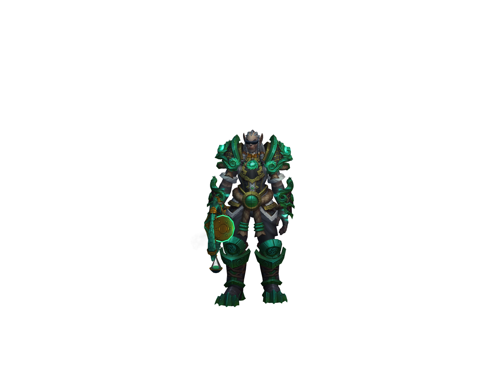 Nikità 3D character render