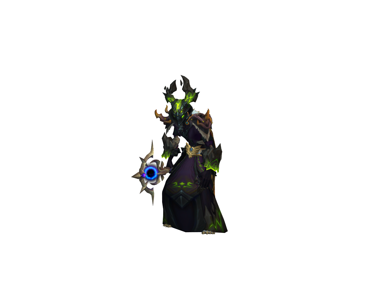 Nécron 3D character render
