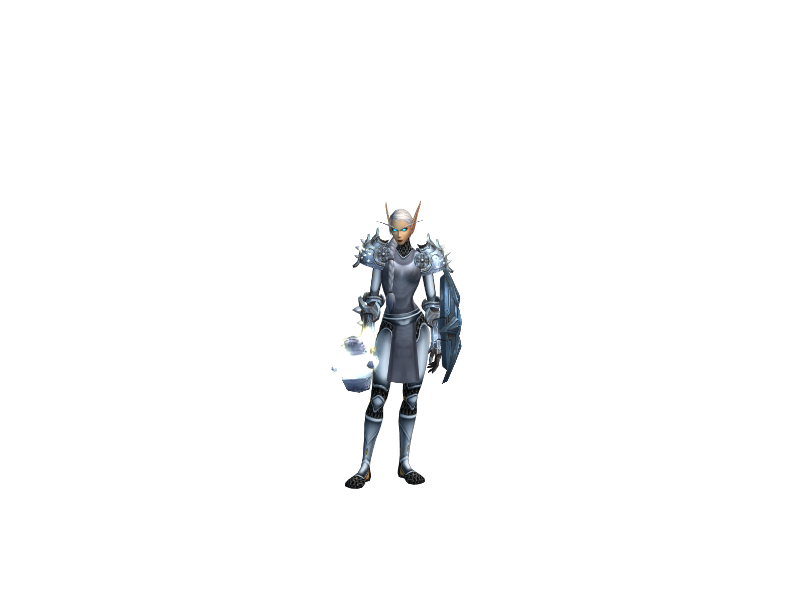 Vanillababy 3D character render