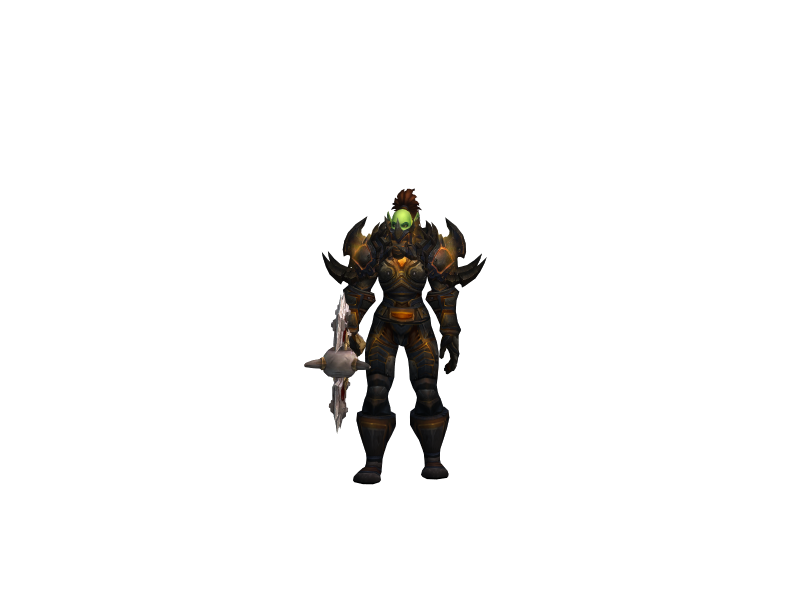 Nynours 3D character render