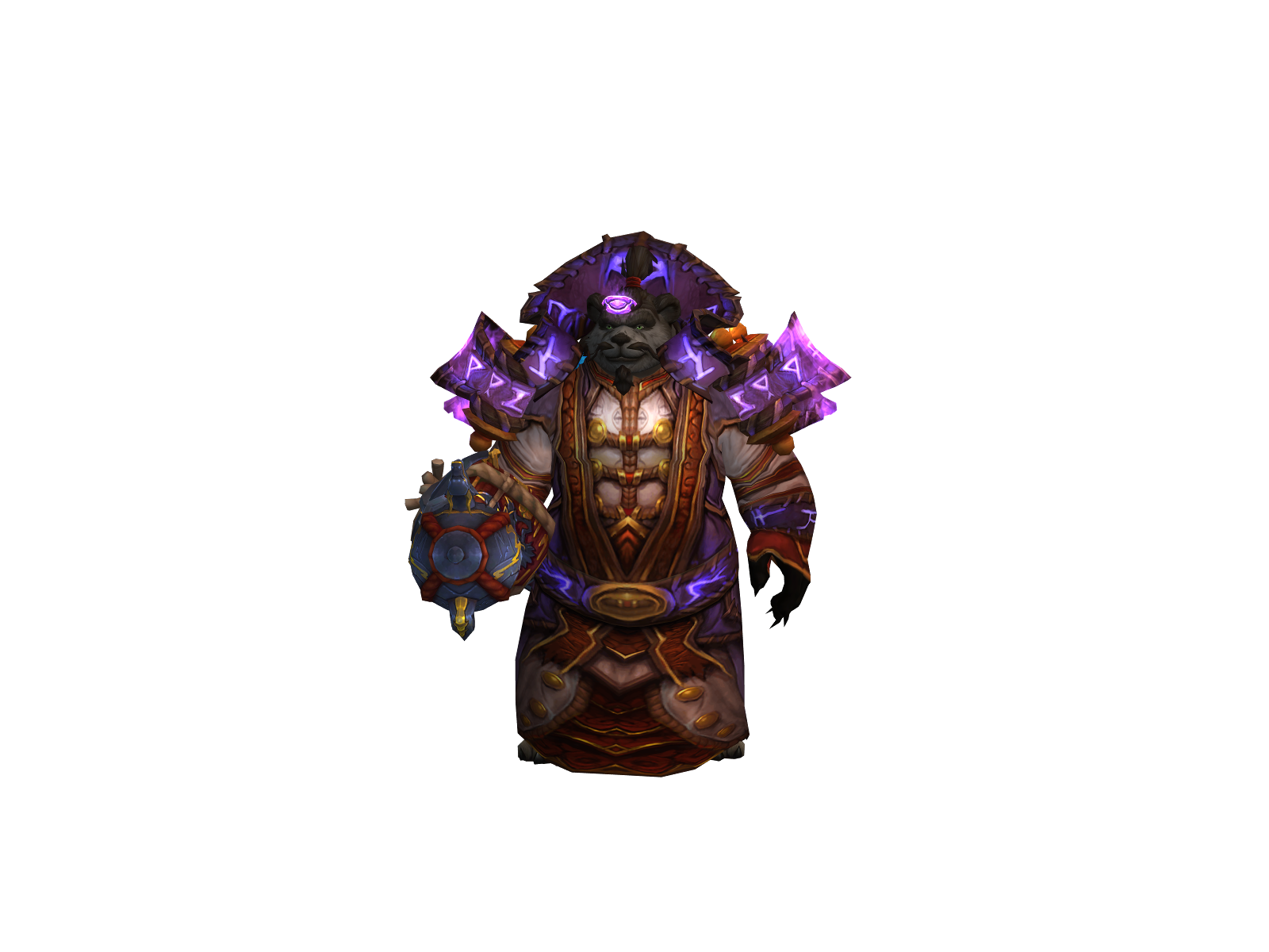 Yâgôsô 3D character render