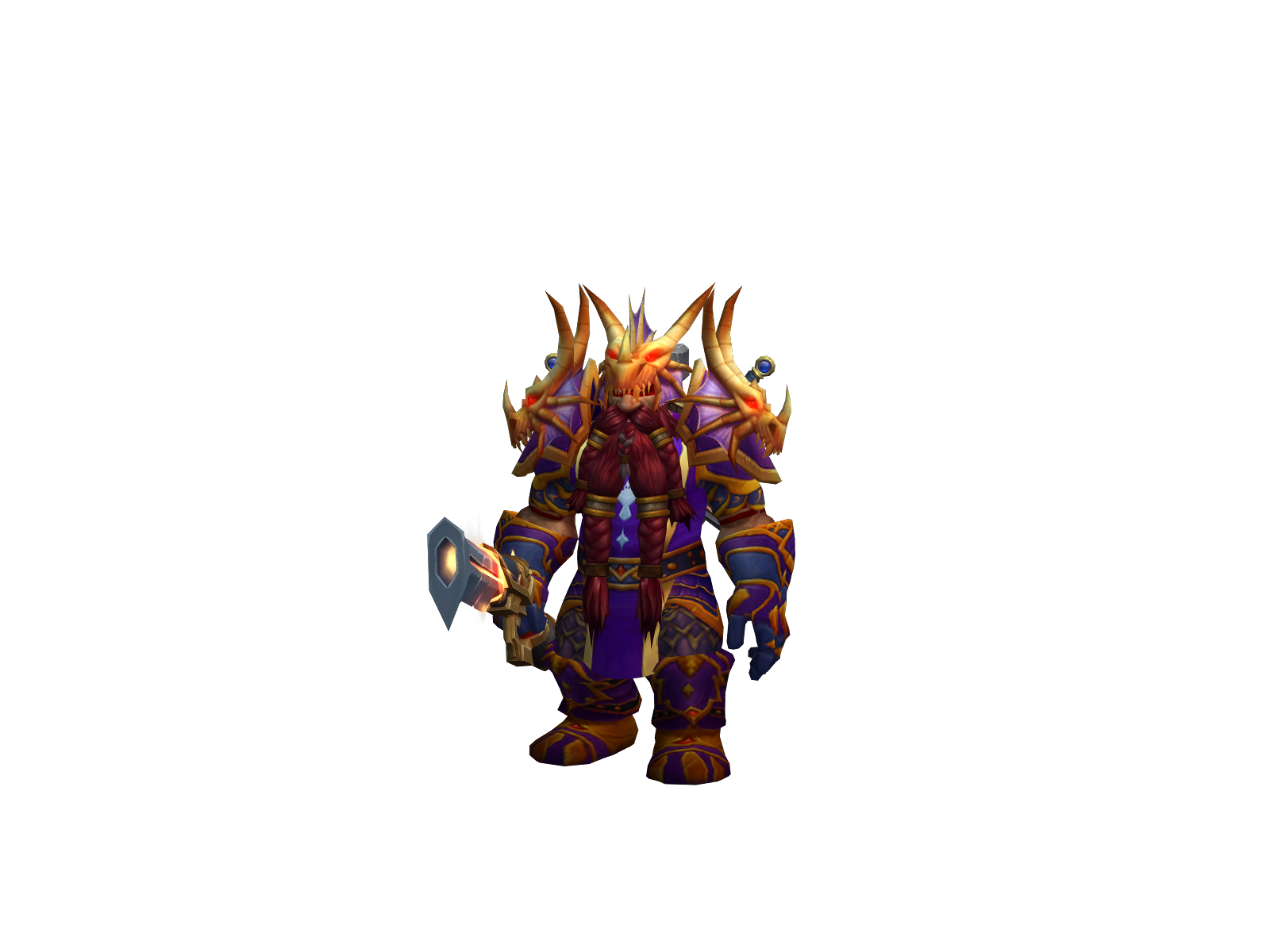 Bâkêr 3D character render