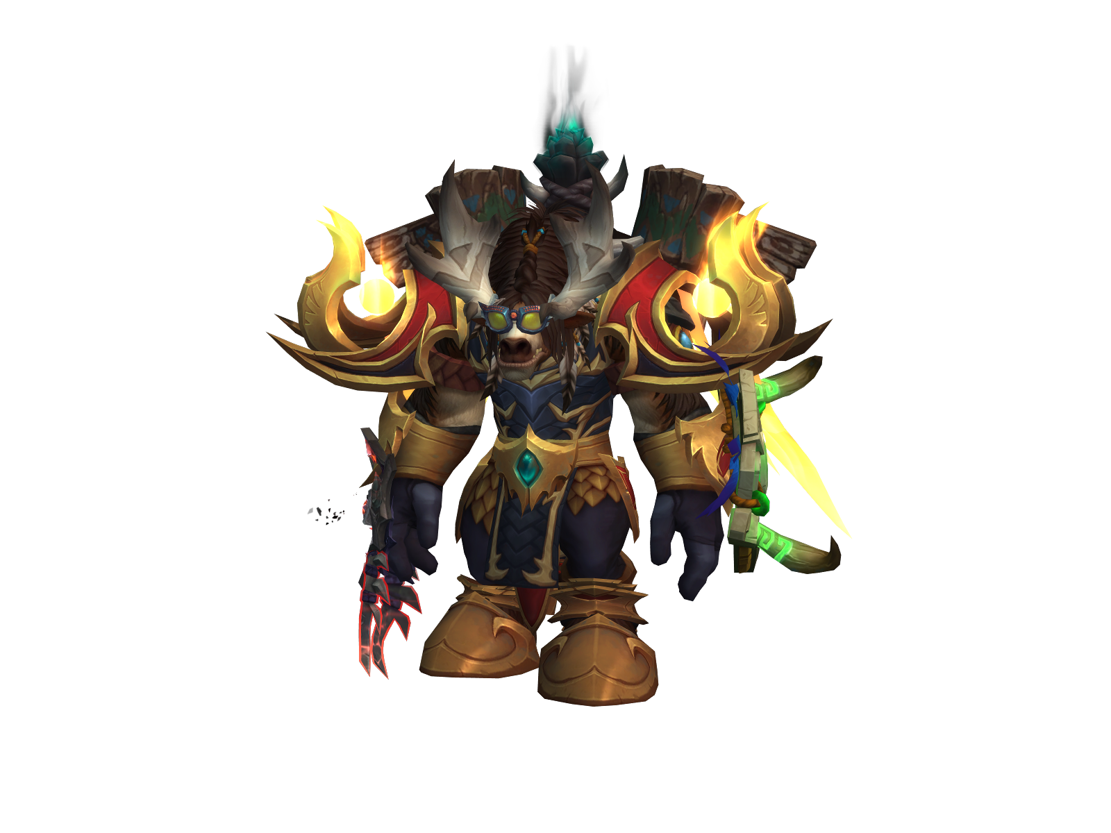 Fatalfoudre 3D character render