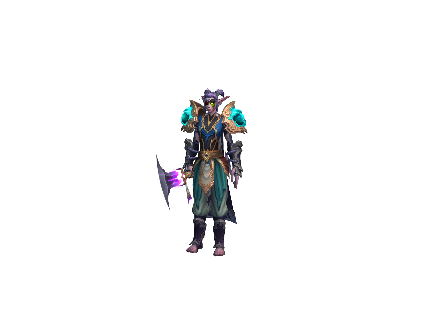 Marywj 3D character render