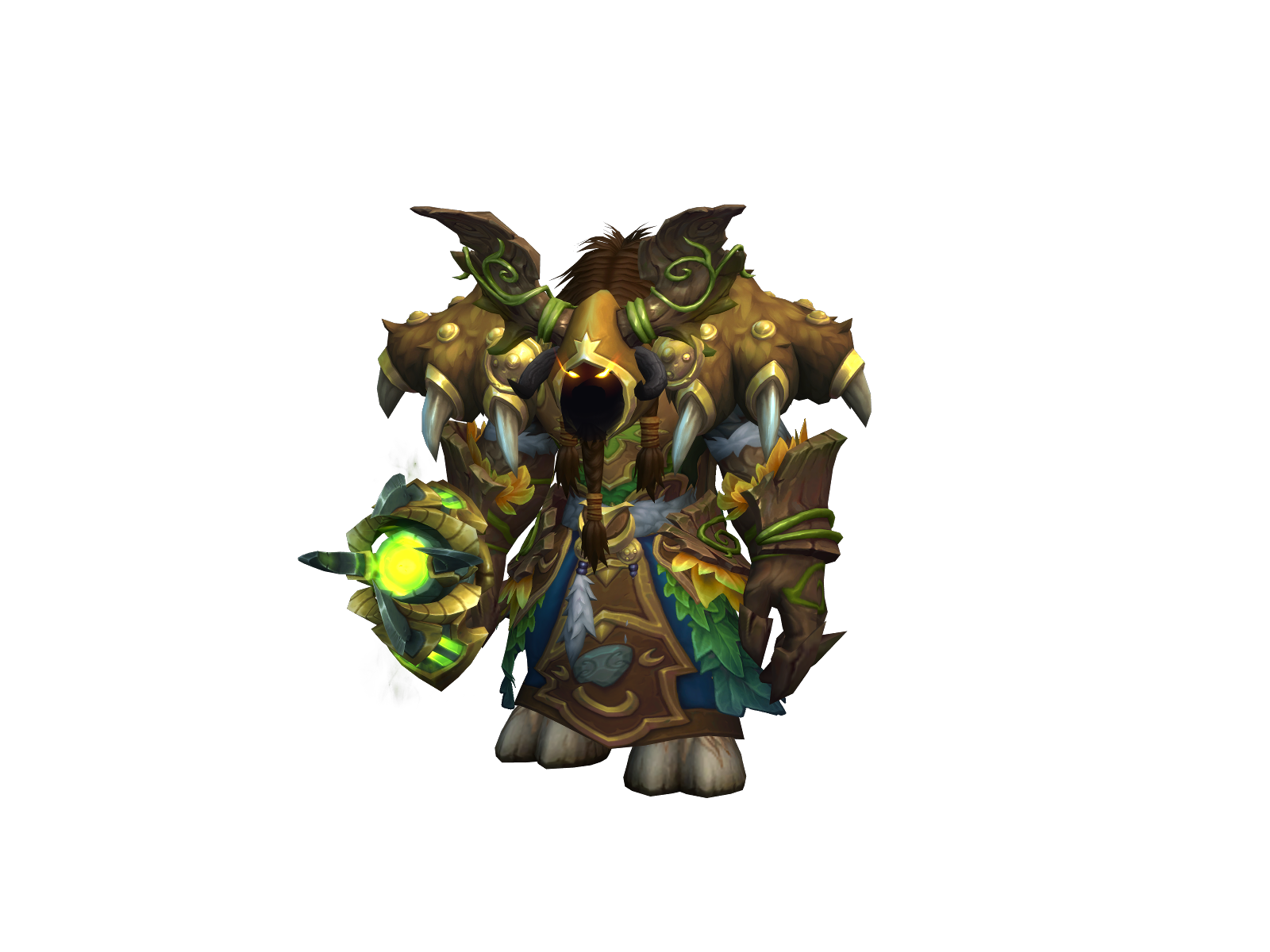 Avenhoof 3D character render