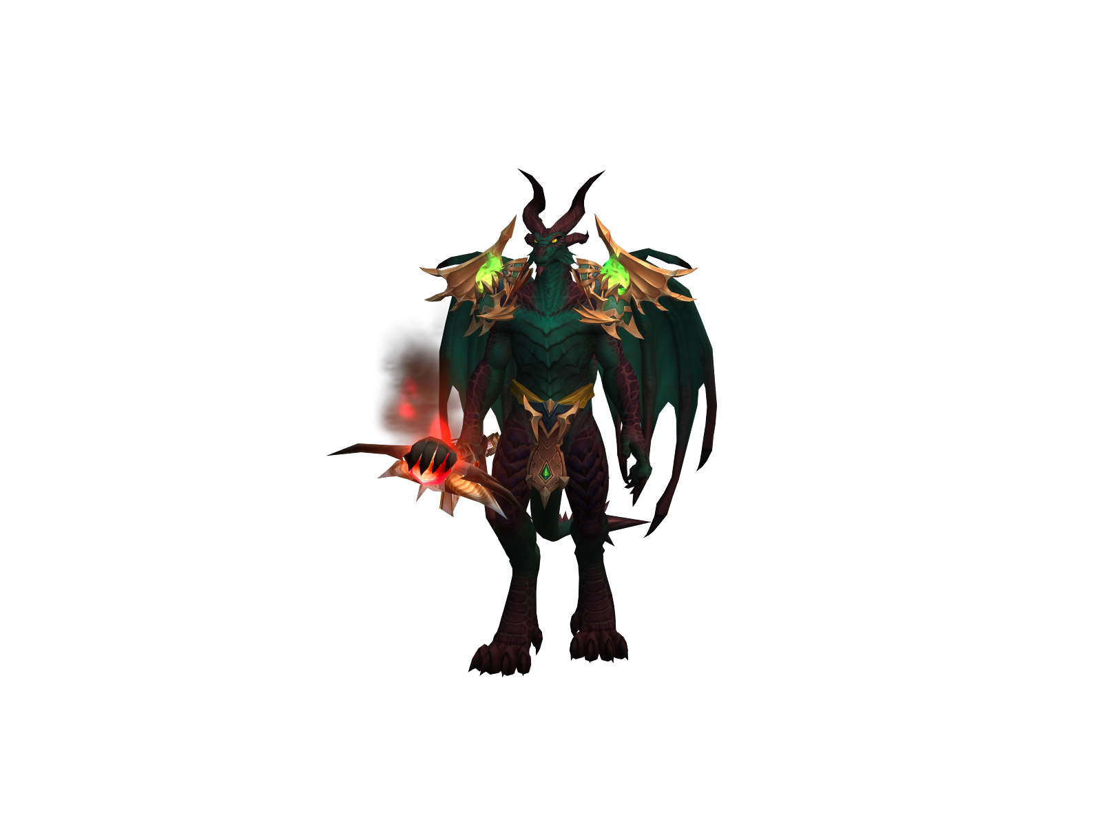 Aonizard 3D character render