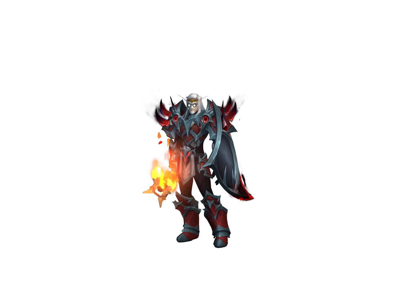 Pestowings 3D character render