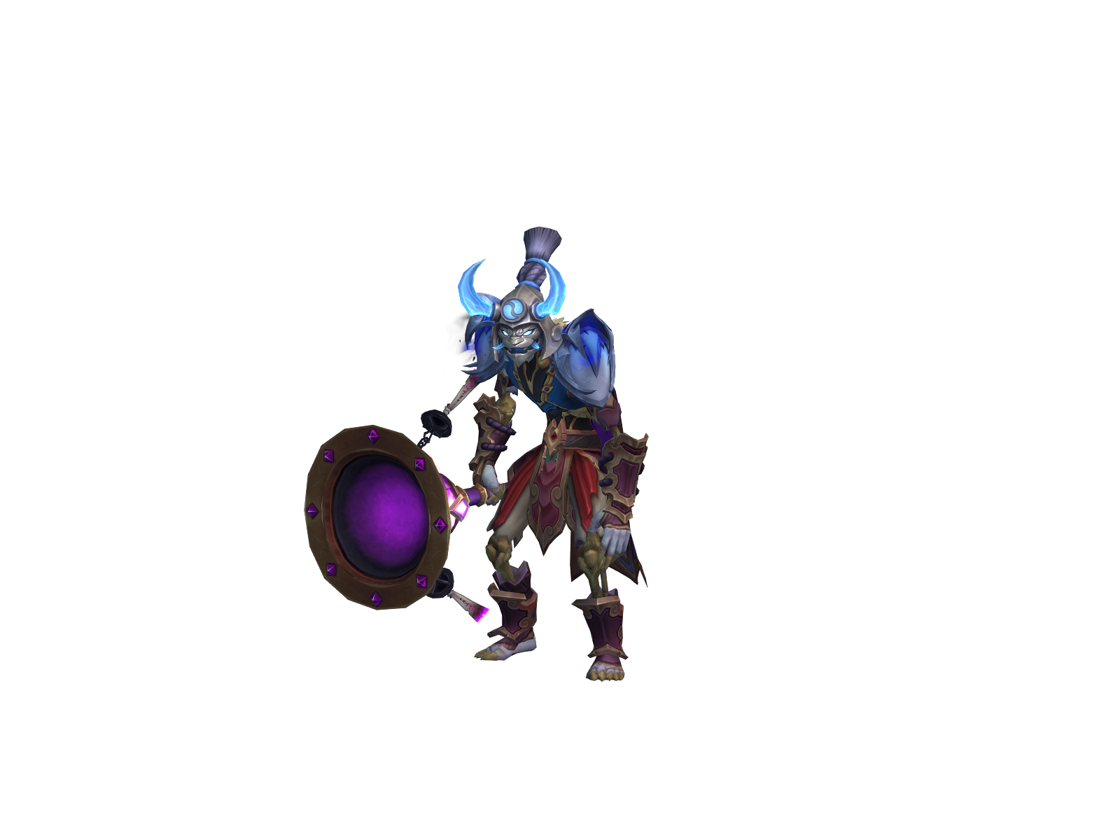 Heimdyl 3D character render