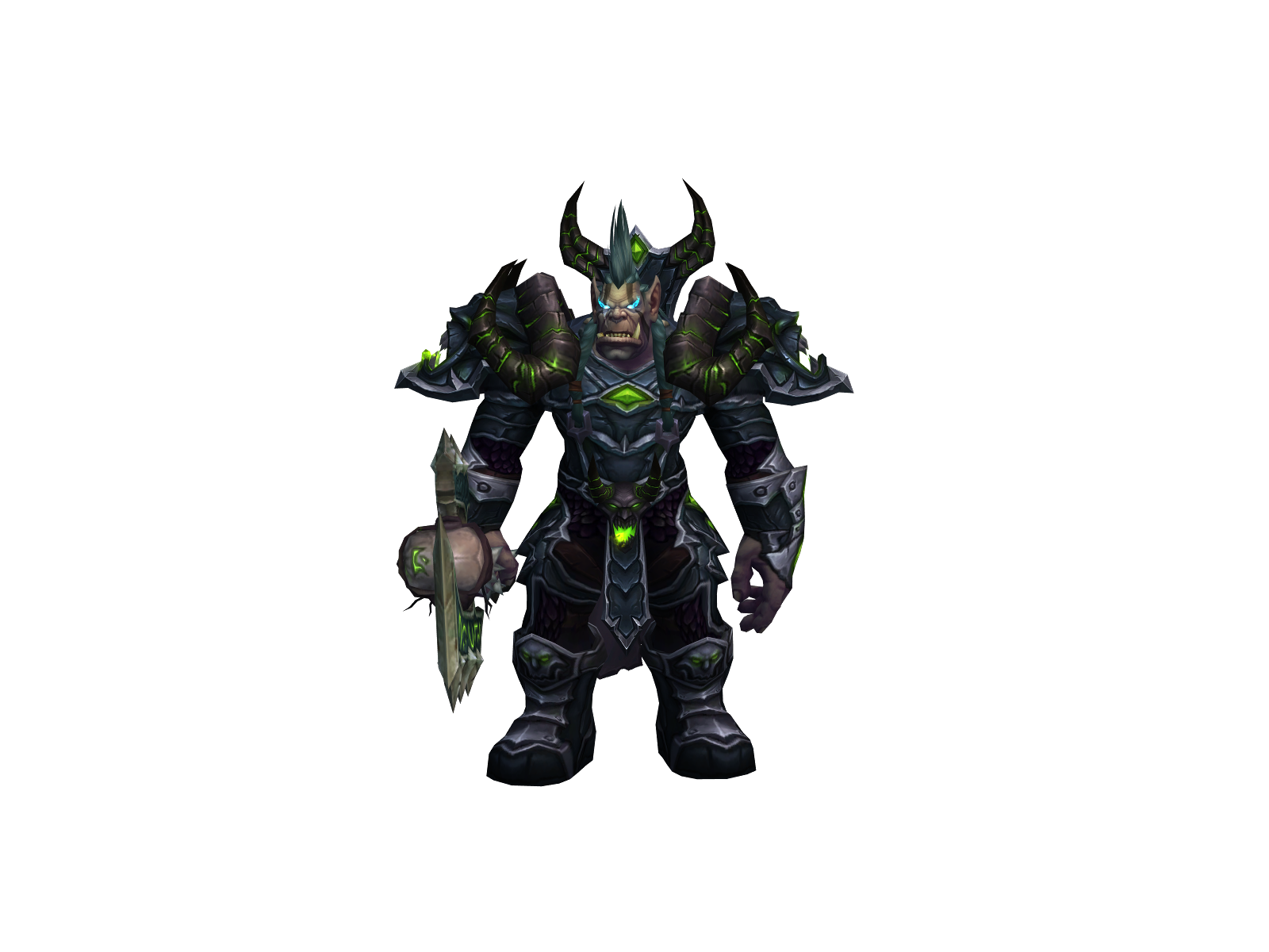Exzii 3D character render