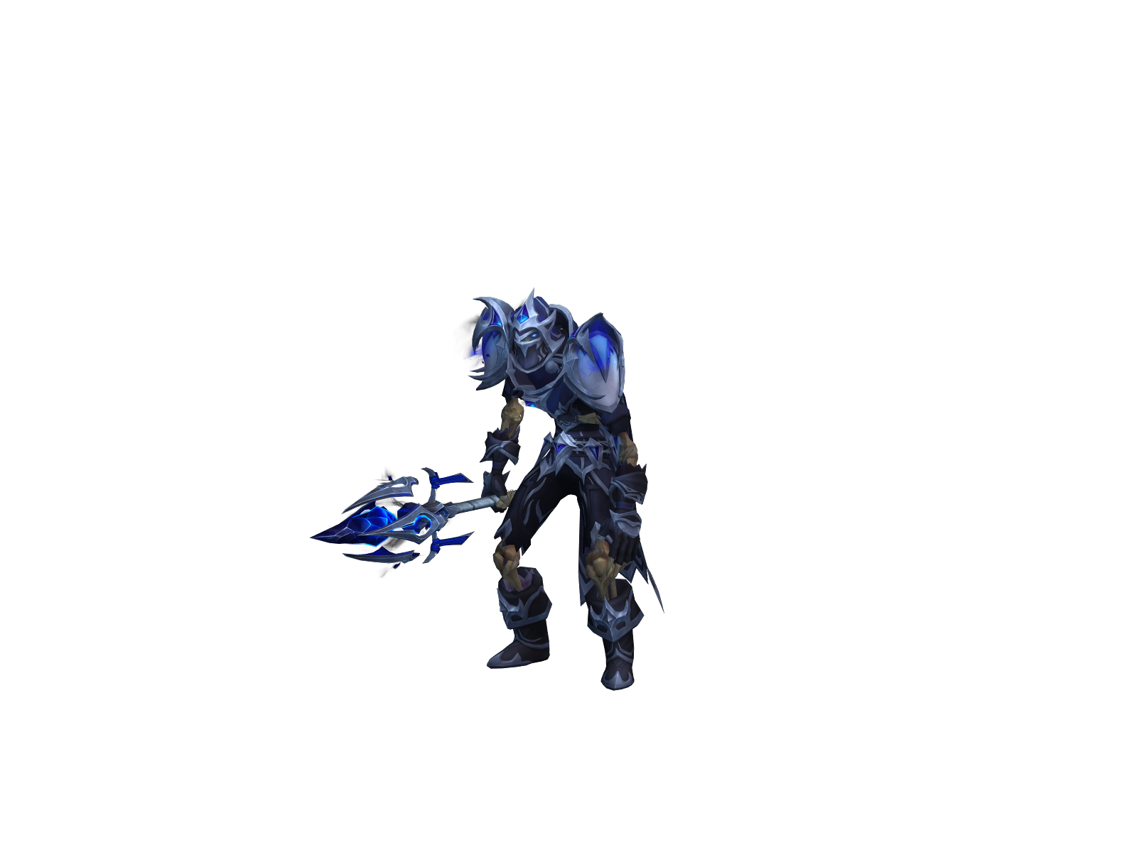 Megaos 3D character render