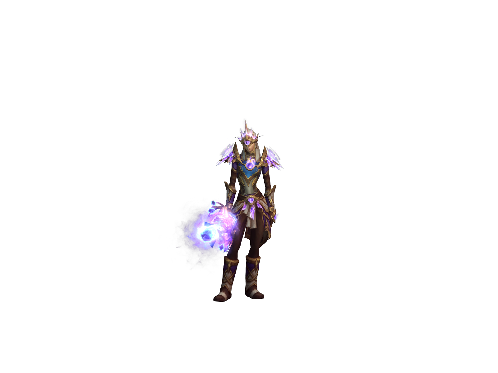 Rêyah 3D character render