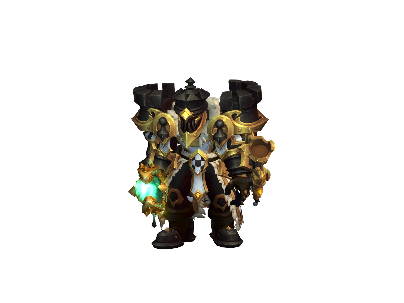 Chamonix 3D character render