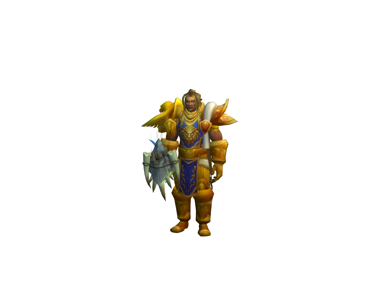 Lorbat 3D character render