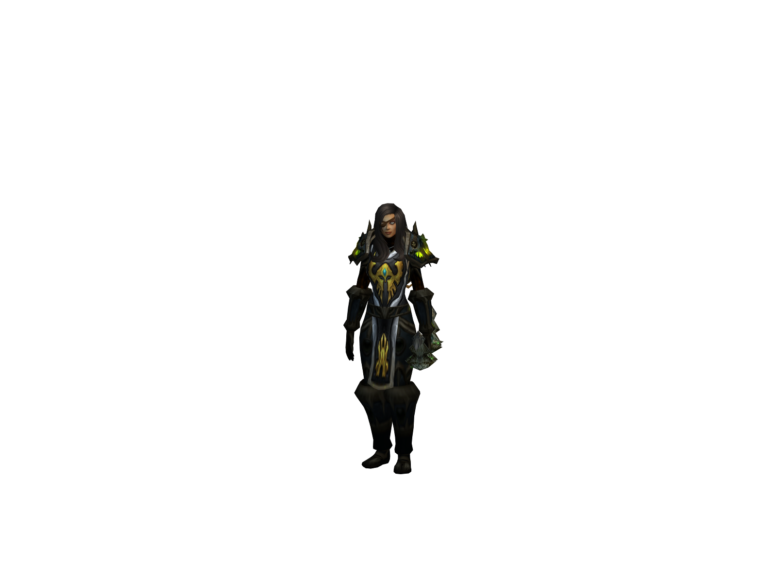 grëen 3D character render
