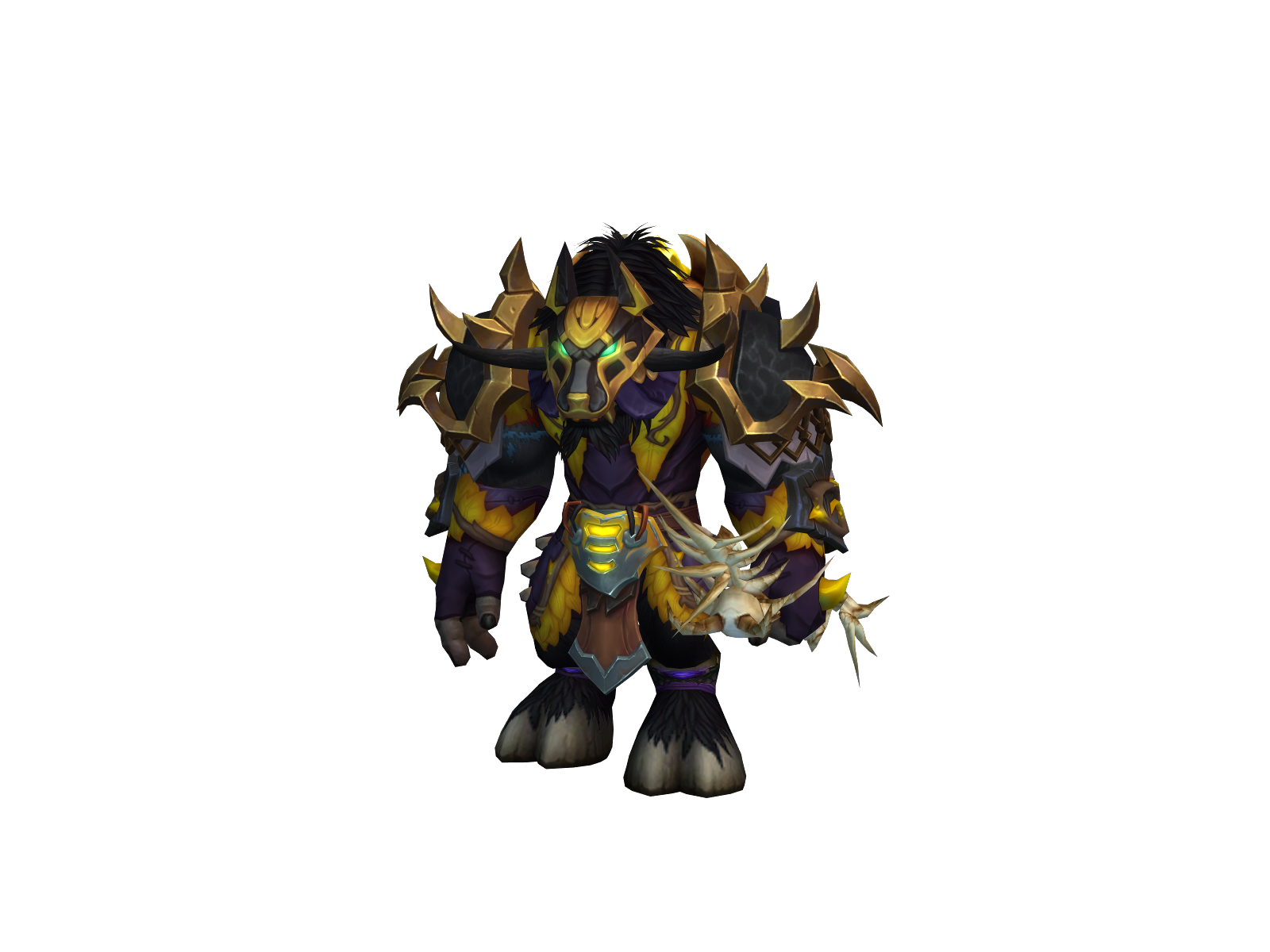 Huntic 3D character render