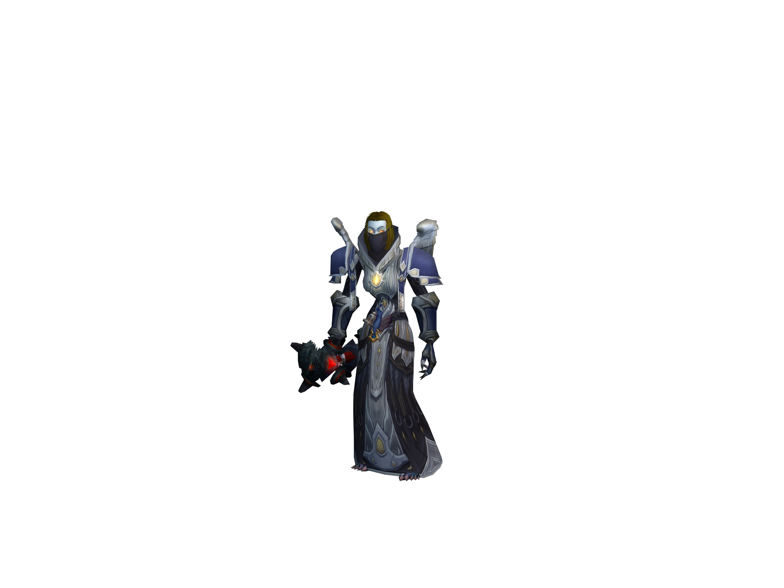 Nydíen 3D character render