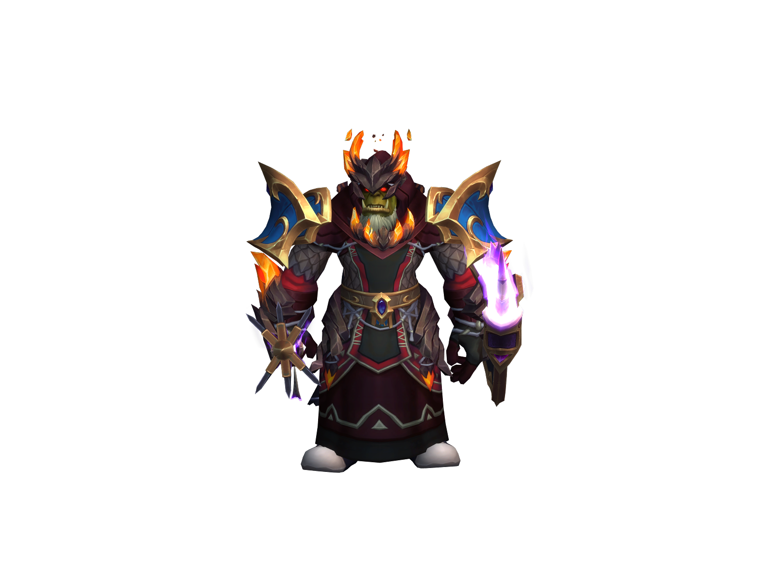 Doodoolf 3D character render