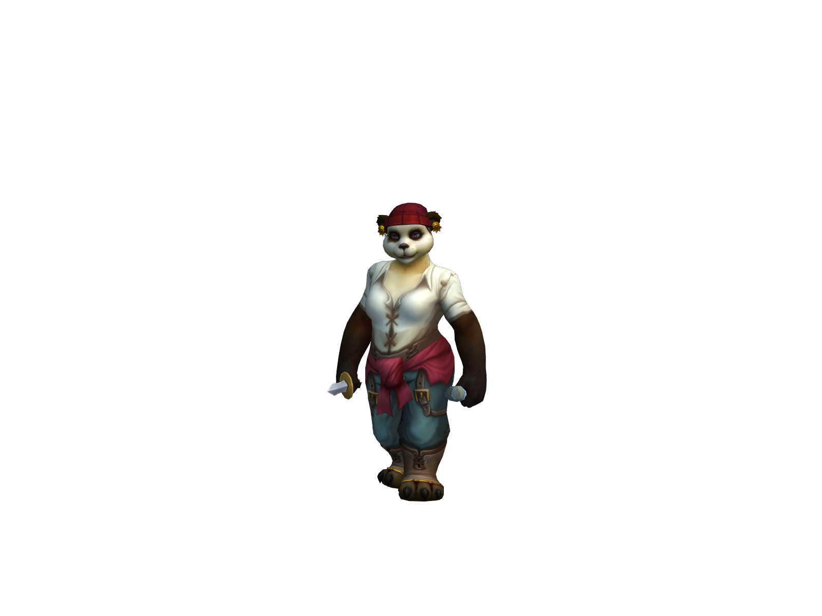 Yula 3D character render