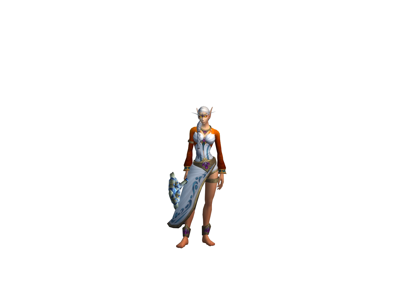 Feradori 3D character render