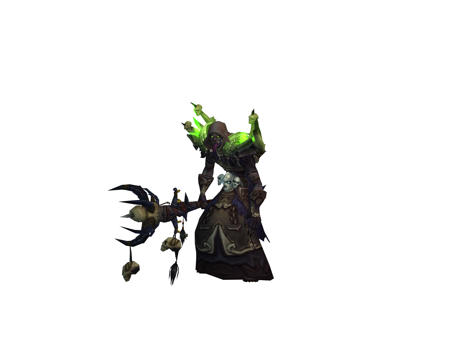 Baghul 3D character render