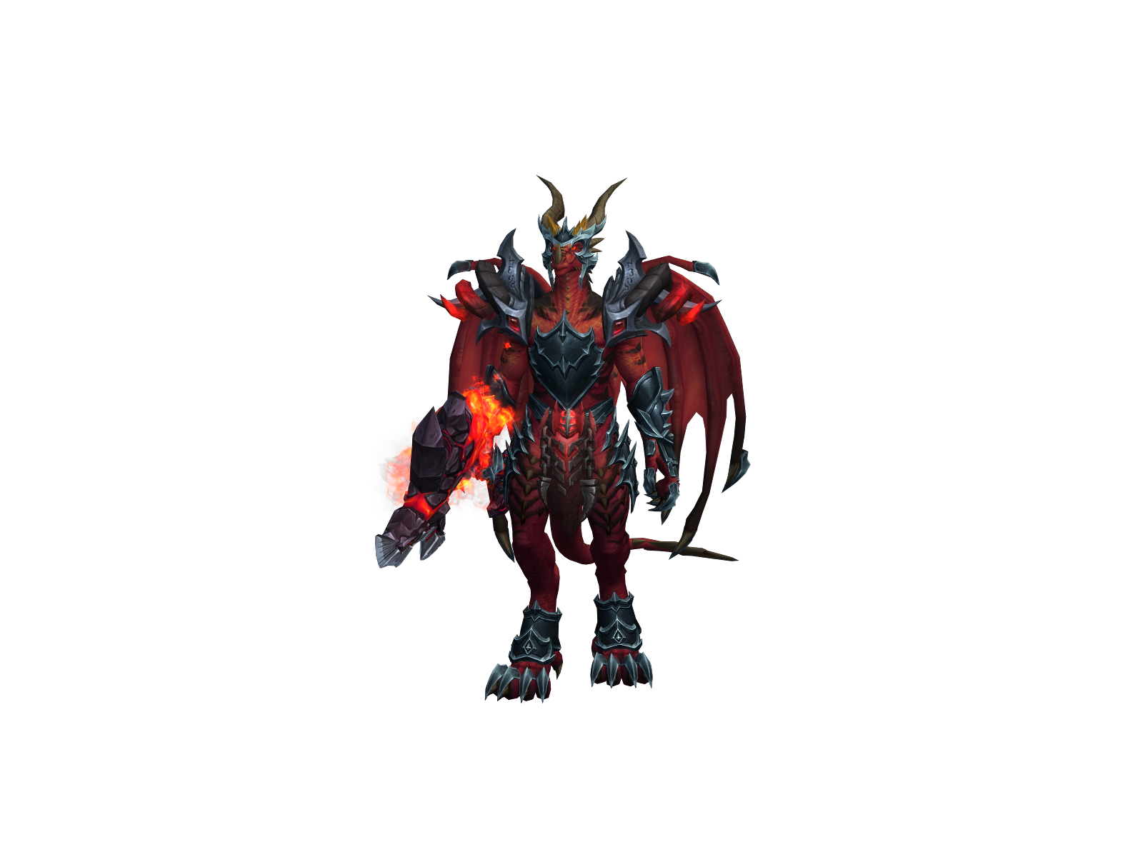 Carchacrok 3D character render