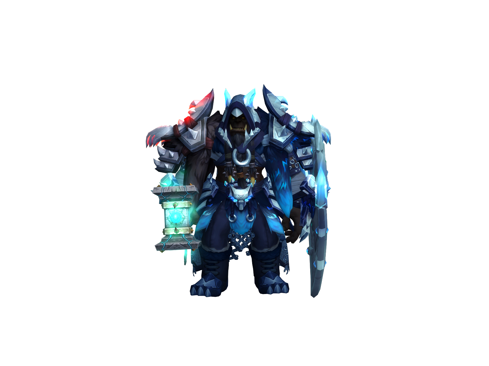 Hallinskidi 3D character render