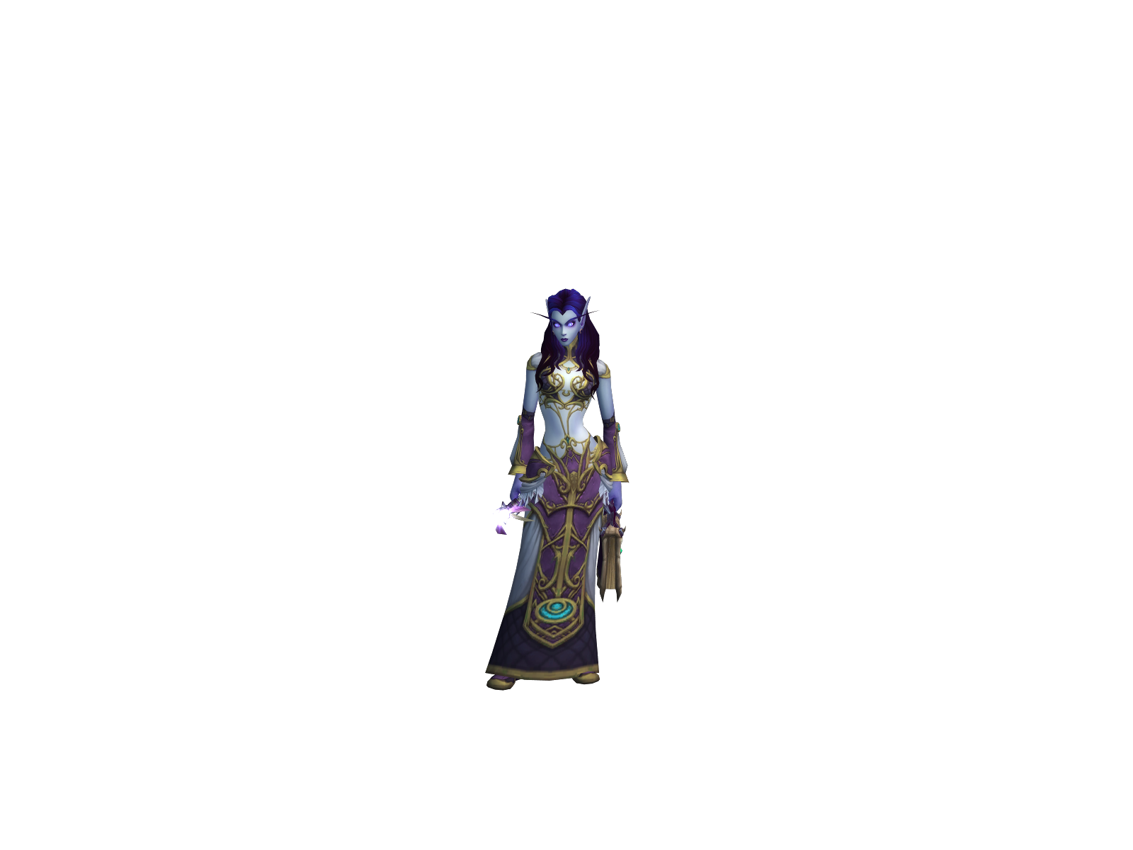 Yùrie 3D character render