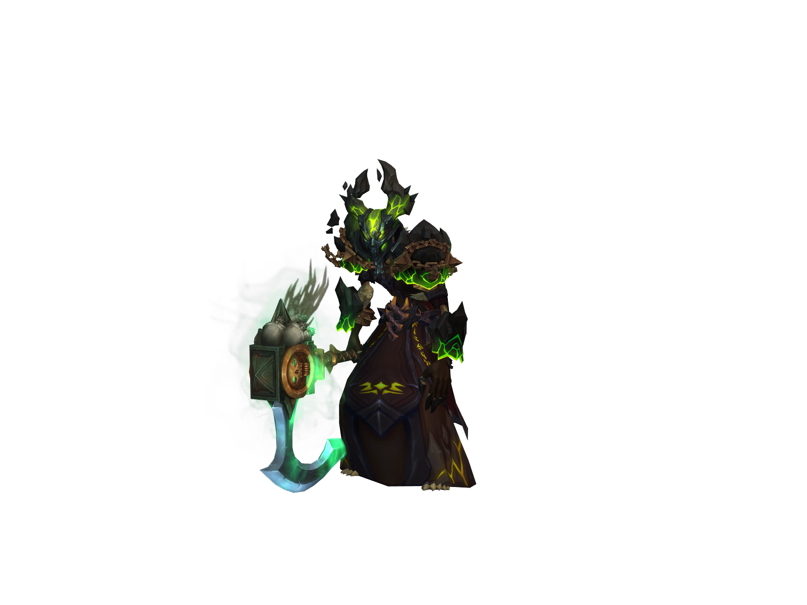 Darkwizzer 3D character render