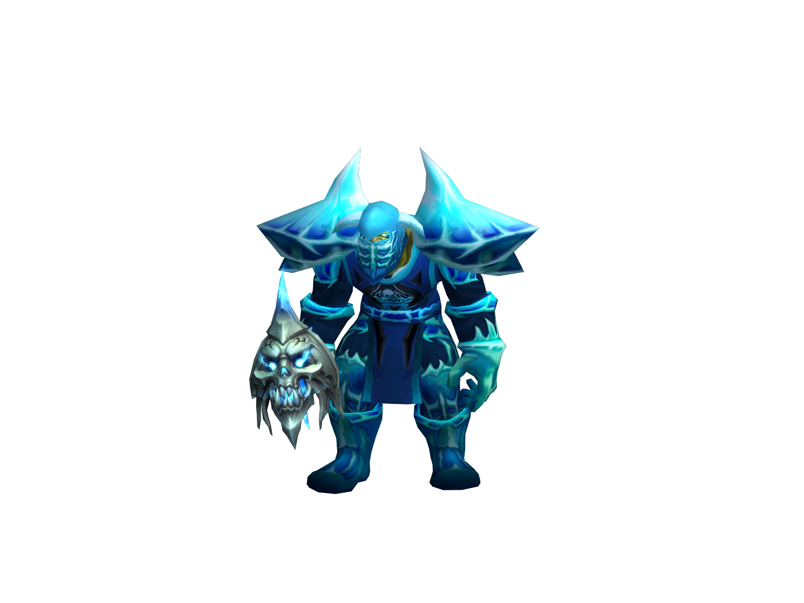 Hðsh 3D character render