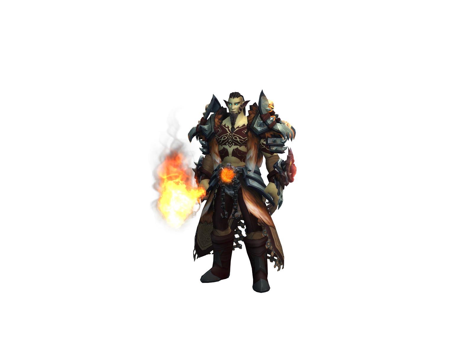Deluge 3D character render