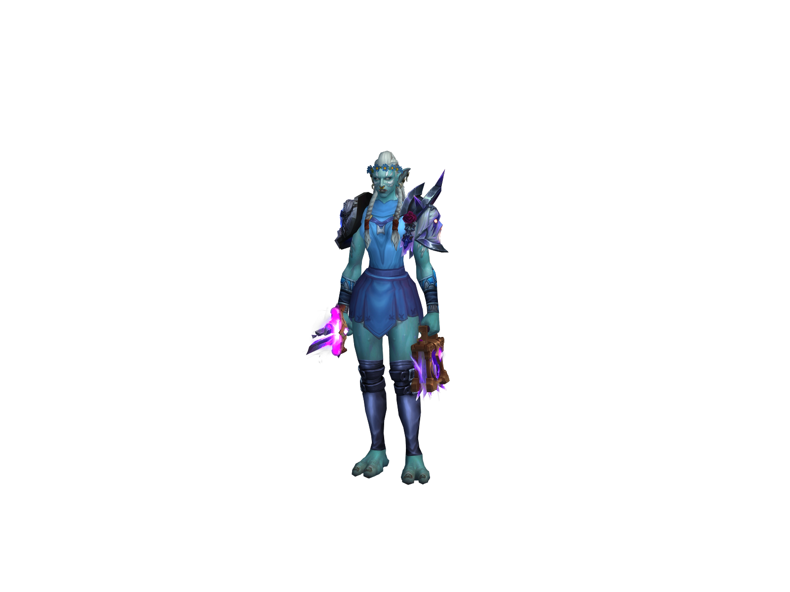 Schyz 3D character render