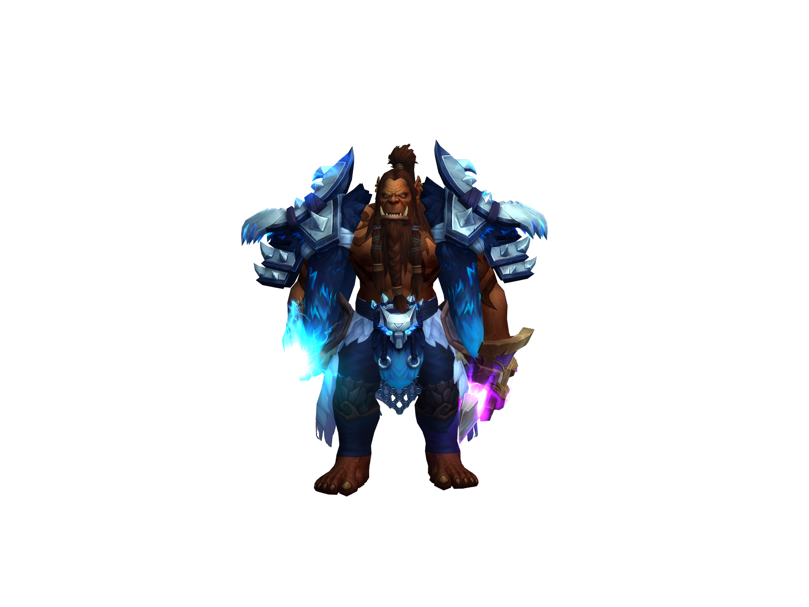 Shévrar 3D character render