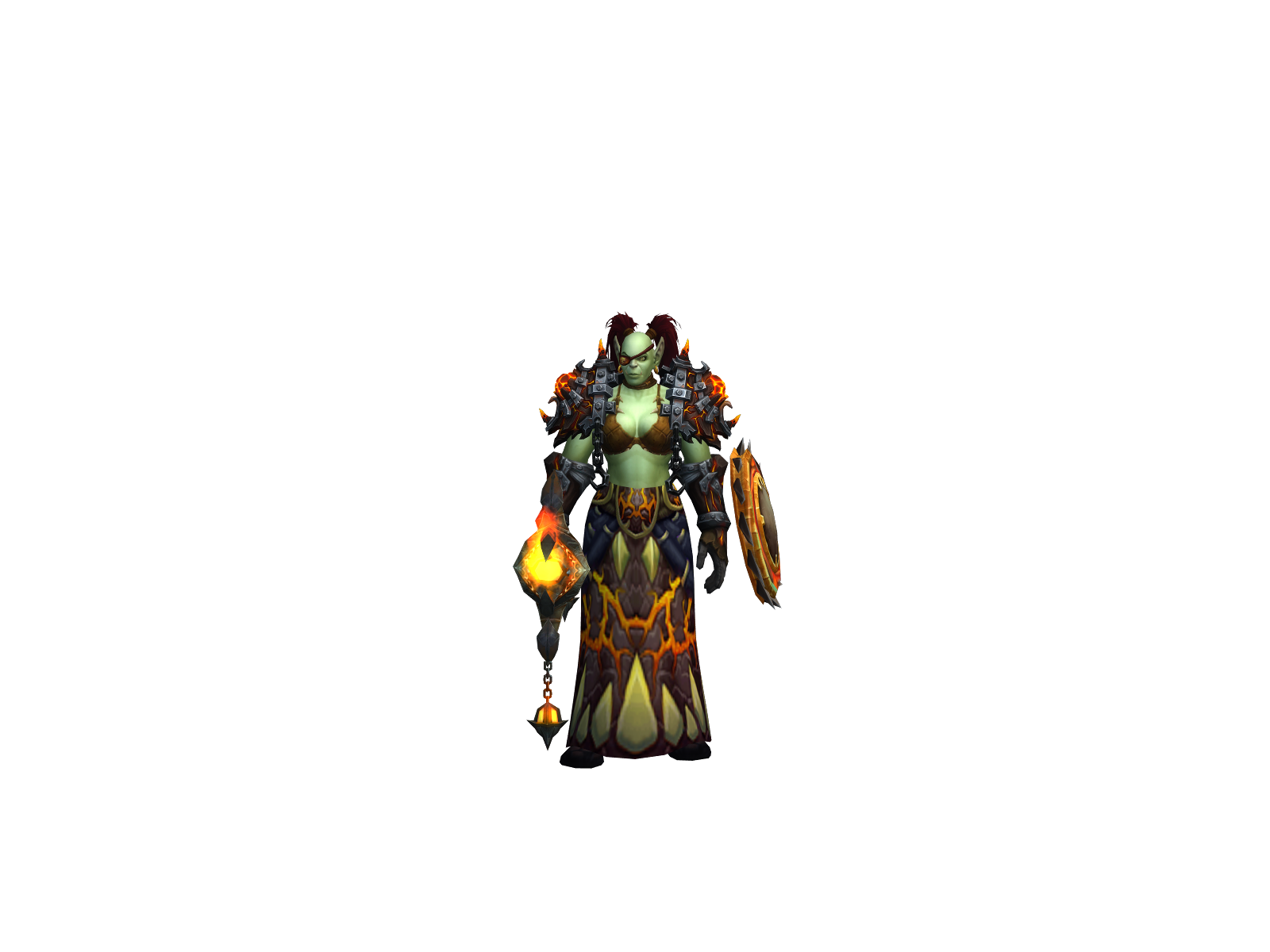 Aggrath 3D character render