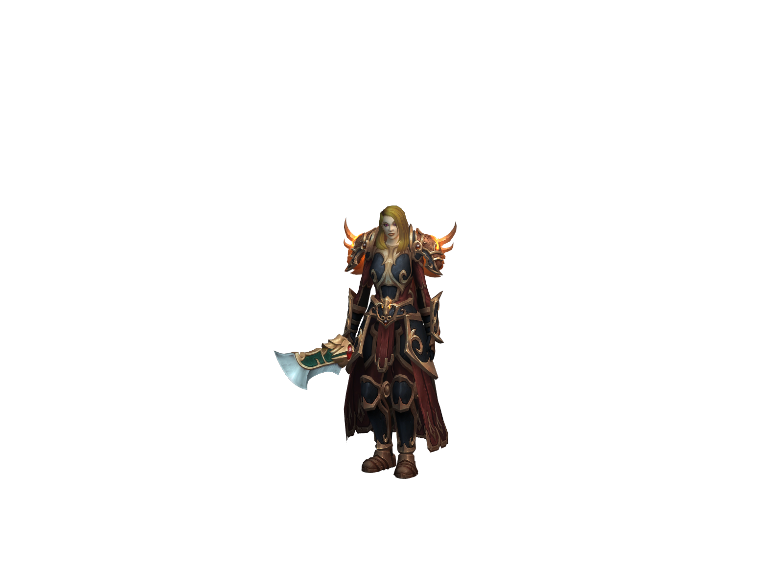 Emíly 3D character render