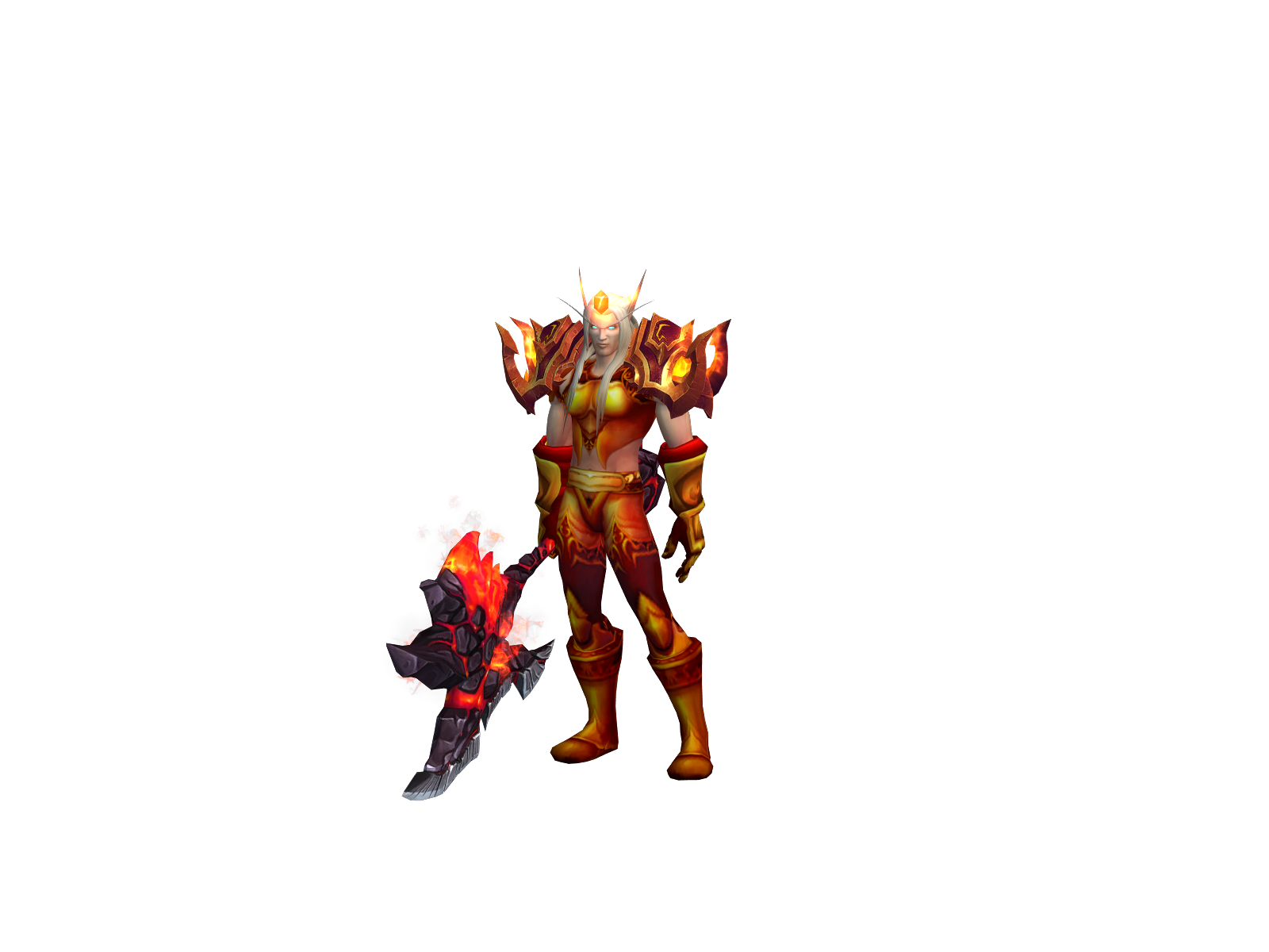 Elfirus 3D character render