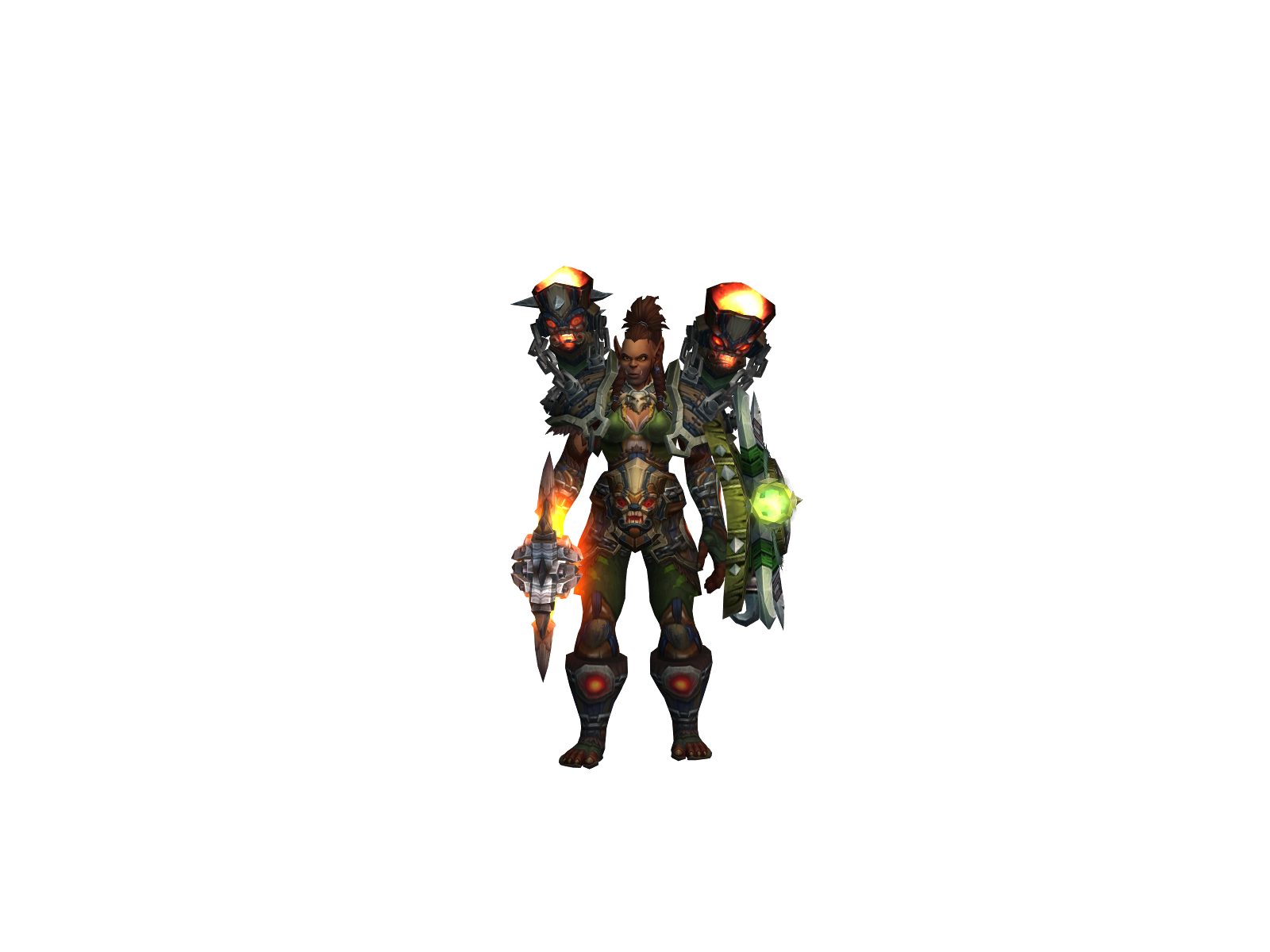 Nadeskå 3D character render